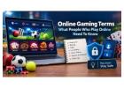 Online Gaming Terms: A Beginner’s Guide