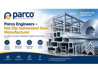 Parco Engineers – Hot Dip Galvanized Steel Manufacturer