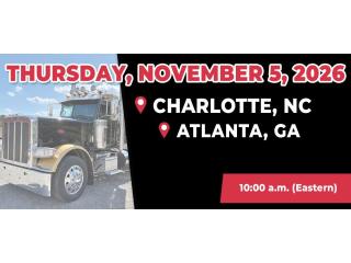 Truck Auctions in Salisbury, NC / Hampton, GA Nov 2026