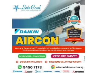 Daikin system 3 aircon