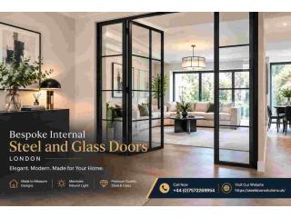 Bespoke Internal Steel and Glass Doors London – Transform Your Home