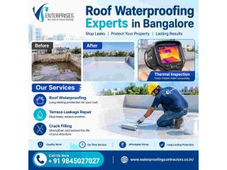 Roof waterproofing experts in Bangalore