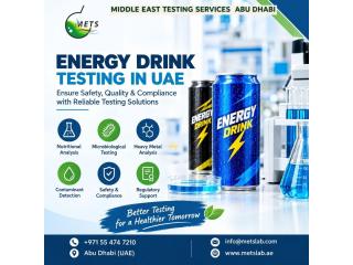 Energy Drink Lab Testing Abu Dhabi for Local Beverage Businesses