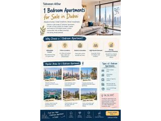 1 Bedroom Apartments for Sale in Dubai