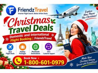 Christmas Travel Deals – Domestic and International Flight Booking | FriendzTravel
