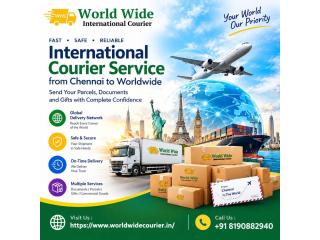 International Courier Service Chennai for Overseas Shipping