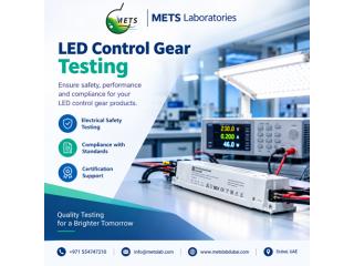 LED Control Gear Testing Services
