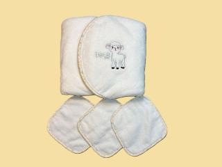 Organic Cotton Yellow Hooded Baby Towel USA | Soft, Gentle Bath Time Pick from EleryB