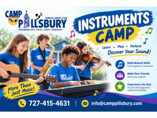Make Music and Memories at Camp Pillsbury Instruments Camp