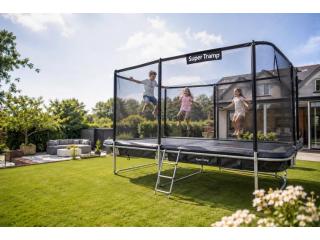 Rectangle In Ground Trampoline – Sleek Garden Design UK