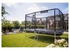 Rectangle In Ground Trampoline – Sleek Garden Design UK