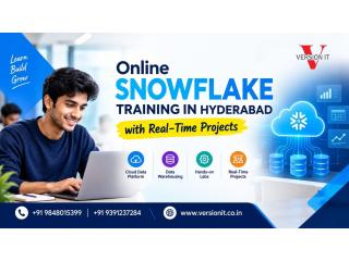 Snowflake Training in Hyderabad | Real-Time Projects