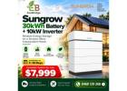 Sungrow 30kWh Battery + 10kW Inverter – $7,999