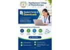 Student Forms & Downloads | RajaRajeswari College of Physiotherapy