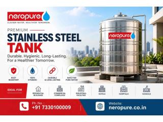 Stainless Steel Tank - Neropure