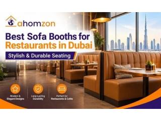 Best Sofa Booths for Restaurants in Dubai Stylish & Durable Seating