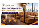 Best Sofa Booths for Restaurants in Dubai Stylish & Durable Seating 