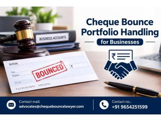 Cheque Bounce Portfolio Handling for Businesses in India?
