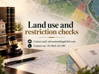 Why Are Land Use and Restriction Checks Important Before Buying Property in India?