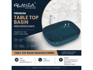 Table Top Basin Manufacturers