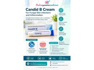 Candid B Cream for Fungal Skin Infections and Inflammation