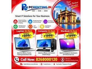 ????????️???? Laptop, Computer & MacBook On Rent in Mumbai | Thane | Navi Mumbai