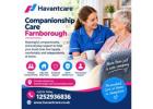 Companionship Care Farnborough for Elderly People