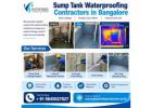 Sump tank waterproofing contractors in Bangalore