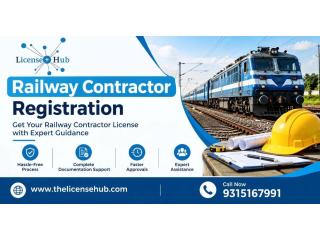 Get Professional Help with Railway Contractor Registration