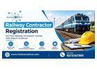 Get Professional Help with Railway Contractor Registration