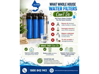 Whole House Water Filtration Systems in Melbourne