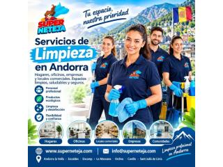 Servicios de Limpieza en Andorra para Hogares y Empresas