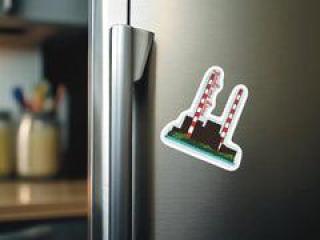 Michigan Fridge Magnet: A Little Piece of Michigan to Keep