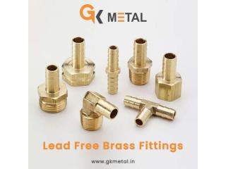Trusted Lead Free Brass Pipe Fittings Manufacturer in India