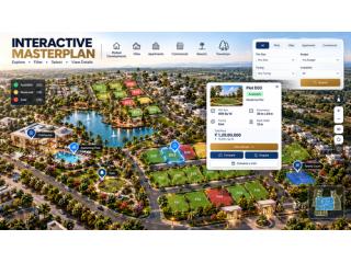 Interactive 3D Real Estate Masterplan