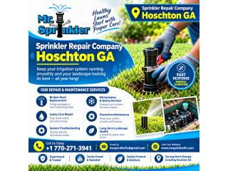 Sprinkler Repair Company Hoschton GA