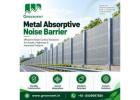 Metal Absorptive Noise Barrier for Effective Sound Control