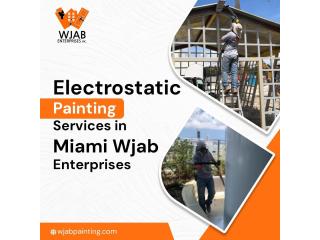 Electrostatic Painting Services in Miami – WJAB Enterprises
