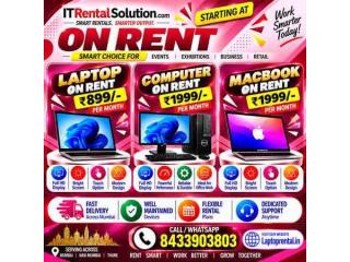 ????????️???? Laptop, Computer & MacBook On Rent in Mumbai | Navi Mumbai | Thane