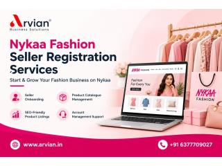 Nykaa Fashion Seller Registration & Account Management Services