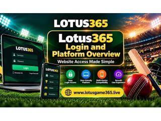 Lotus365 Login and Platform Overview – Website Access Made Simple