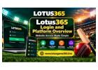 Lotus365 Login and Platform Overview – Website Access Made Simple