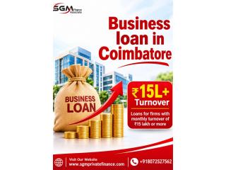 Business Loan in Coimbatore – Empower Your Business Growth