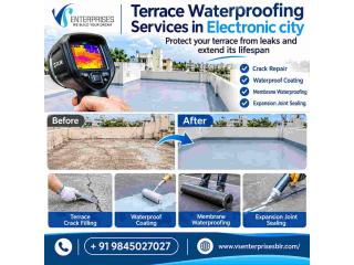 Terrace Waterproofing Services in Electronic city