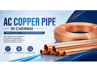 Pushpak Refrigeration Centre – Quality Copper Piping for AC Systems in Chennai