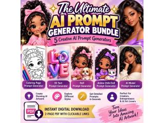 5 Ai Prompt Generators In One Bundle
